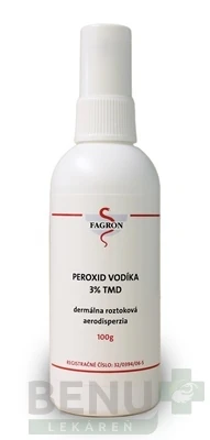 PEROXID VODÍKA 3% Fagron (TMD) sol loc 1x100g