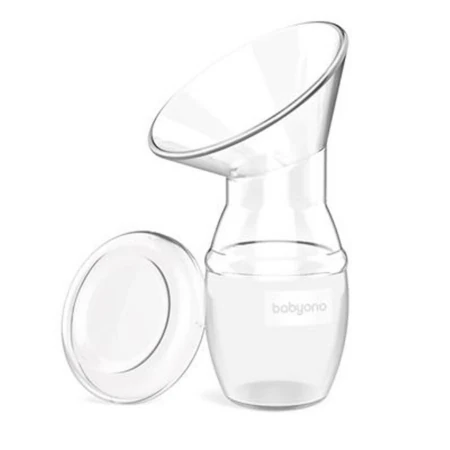 BABYONO Zberač materského mlieka silikónový 90 ml 1 ks