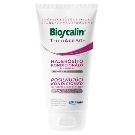 BIOSCALIN TricoAge 50+ posilňujúci kondicionér na podporu hustoty vlasov 150 ml