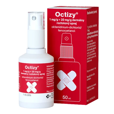 OCTIZY Dermálny roztokový sprej 50 ml