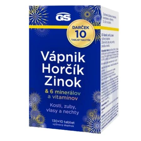 GS Vápnik horčík zinok darček 140 tabliet