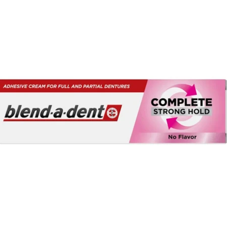 BLEND-A-DENT Complete strong hold fixačný krém bez príchuti 47 g