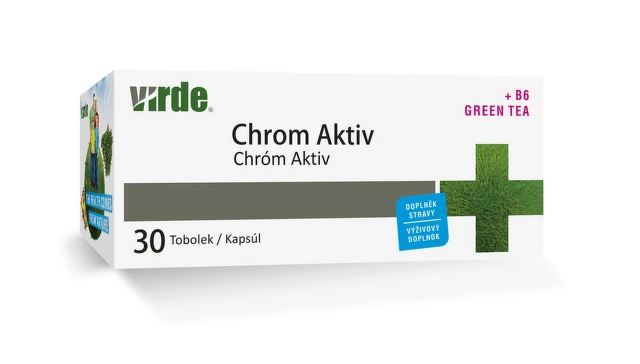 VIRDE Chróm aktiv 30 tabliet