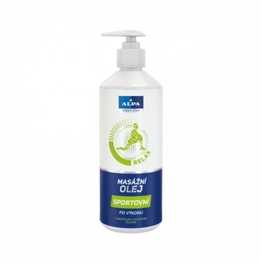 ALPA SportStar olej masážny športový 500 ml