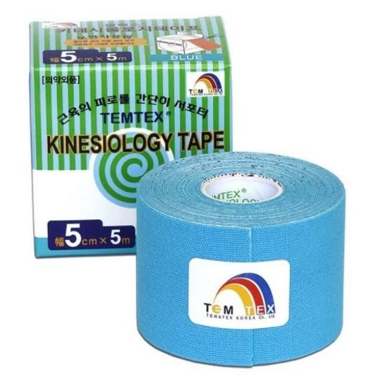 TEMTEX Kinesiology tape modrá 5 cm x 5 m 1 kus