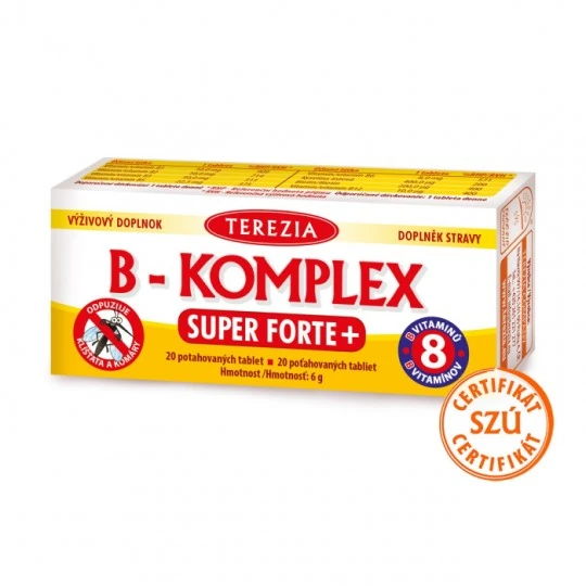 TEREZIA B-komplex super forte+ 20 tabliet