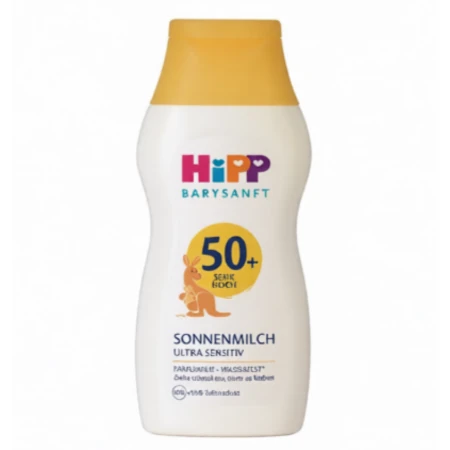HiPP Babysanft mlieko proti slnku ultra sensitiv SPF50+ 200 ml