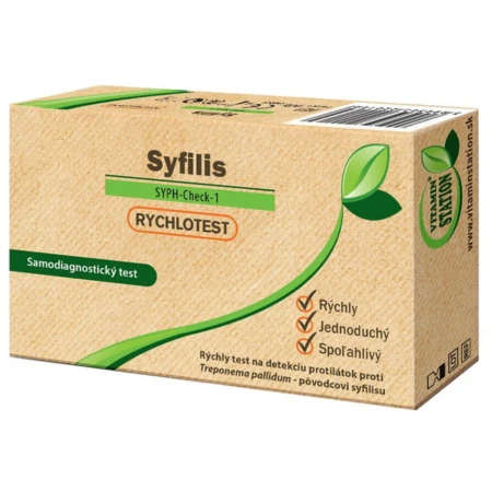 VITAMIN STATION Rýchlotest Syfilis test z krvi 1 x 1 ks