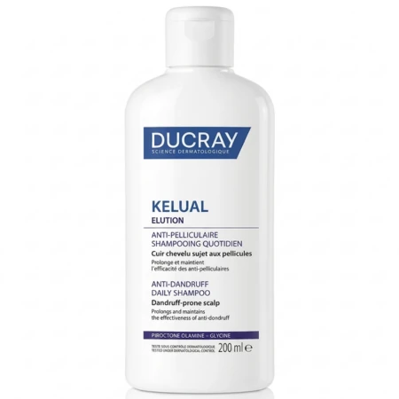 DUCRAY Kelual elution shampooing šampón navracajúci rovnováhu vlasovej pokožke 200 ml