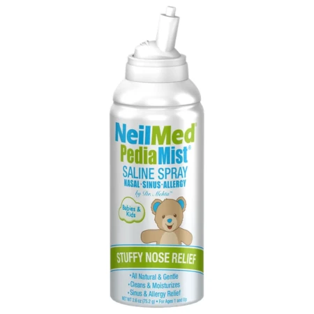 NEILMED Pediamist izotonický sprej pre deti soľný roztok do nosa 75 ml