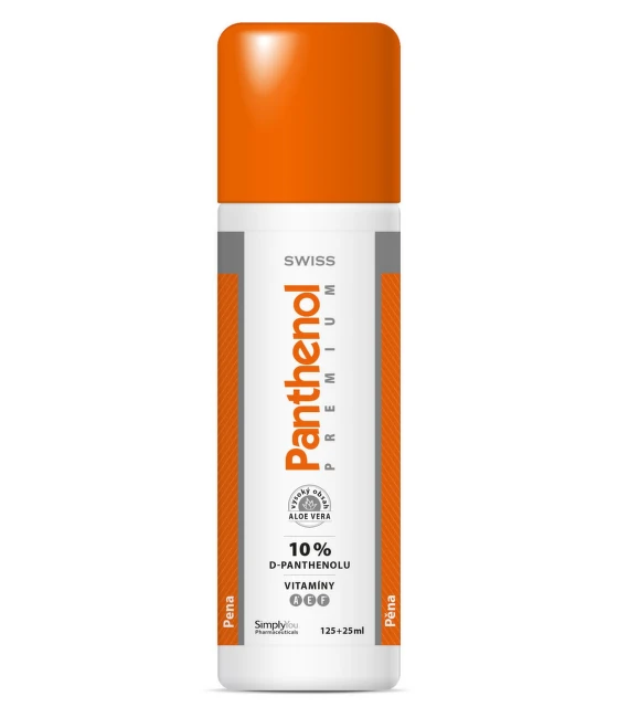 SWISS Panthenol premium 10% pena 125 ml + 25 ml ZADARMO