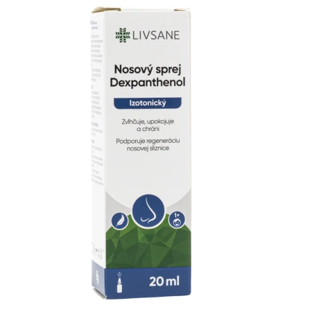 LIVSANE Nosový sprej dexpantenol 20 ml