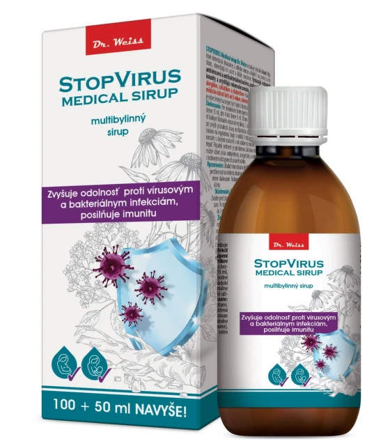 DR. WEISS Stopvirus medical sirup 100 + 50 ml