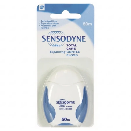 SENSODYNE Expanding floss 50 m expandujúca zubná niť 1 x 1 ks