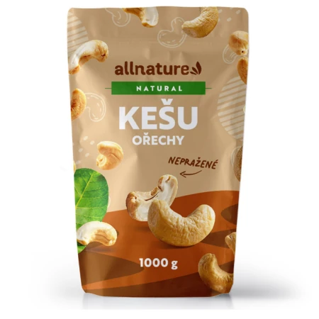 ALLNATURE Kešu jadrá 1000 g