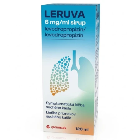 LERUVA 6 mg/ml sirup 120 ml