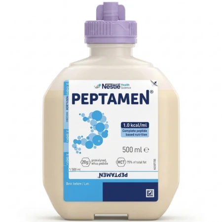PEPTAMEN Sol enterálna výživa, 12 x 500 ml 12 x 500 ml