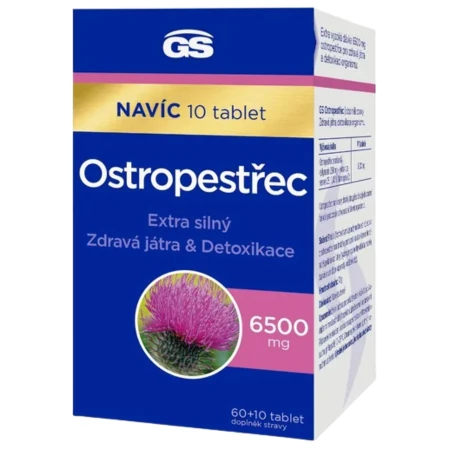 GS Pestrec mariánsky 6500 mg 70 tabliet