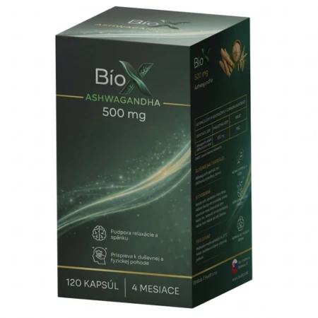 BIOX Ashwaganda 500 mg 120 kapsúl