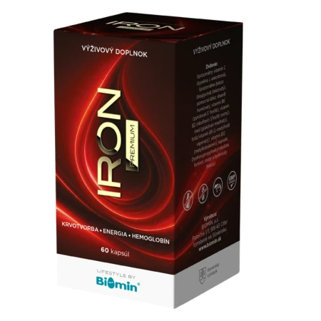 BIOMIN Iron premium 60 kapsúl