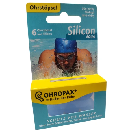 OHROPAX Silicon ušné vložky 6 kusov