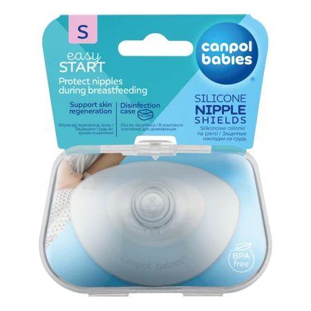 CANPOL BABIES Easystart premium chrániče bradaviek S 2 ks