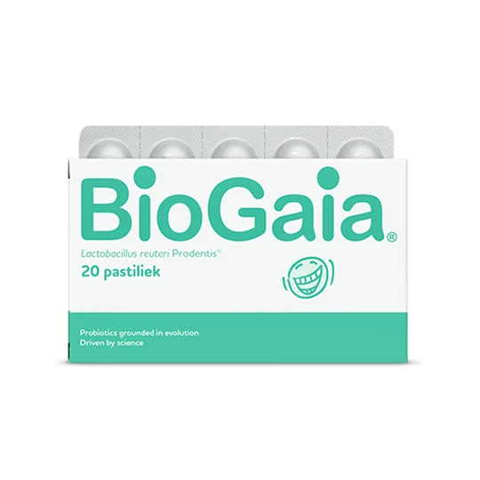 BIOGAIA ProDentis s mentolovou príchuťou 20 cmúľacích pastiliek