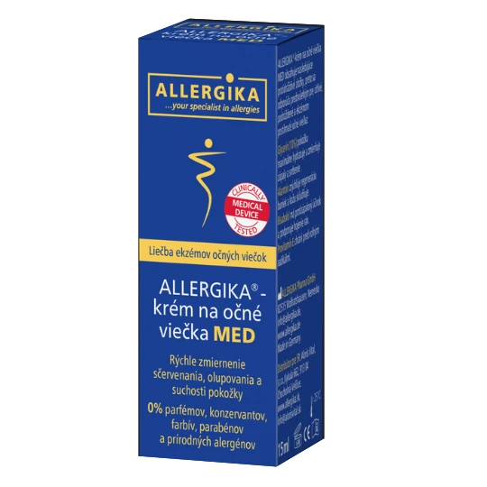 ALLERGIKA Krém na očné viečka med 15 ml