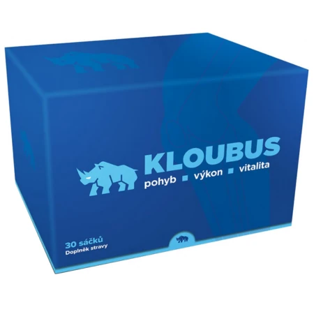 KLOUBUS Prášok vo vrecúškach 30 x 9 g
