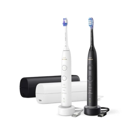 PHILIPS Sonicare 7100 HX7429/02 čierna a biela 1+1 set