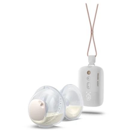 Philips AVENT Odsávačka materského mlieka elektrická Hands-Free DUO Premium Plus SCF532/11 1 set
