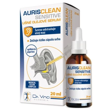 DA VINCI Aurisclean sensitive ušné olejové sérum 20 ml