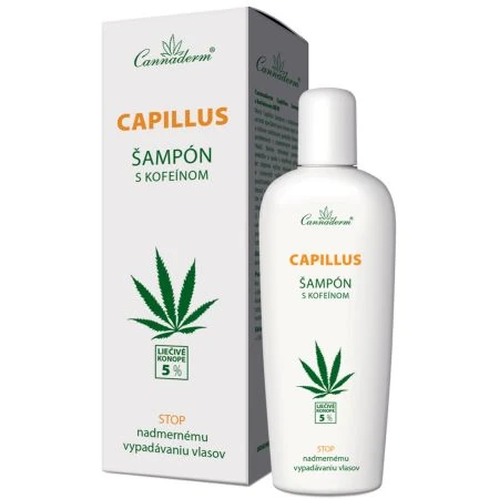 CANNADERM Capillus šampón s kofeínom 150 ml