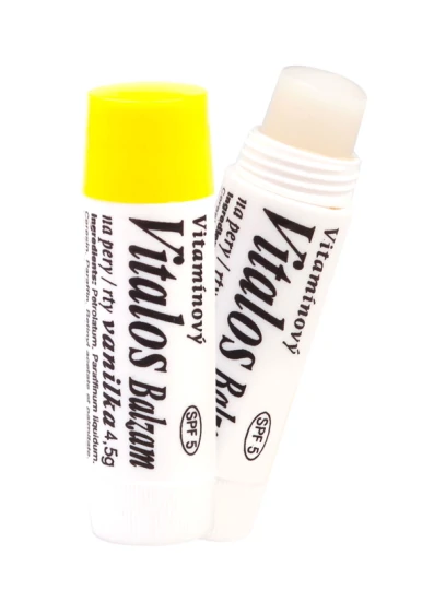 VITALOS Balzam na pery vanilka SPF5 4,5 g