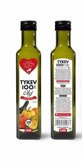 VIRDE Tekvice 100% olej 250 ml