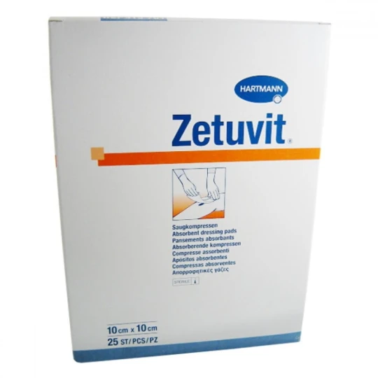 ZETUVIT 10x10 cm 25 kusov