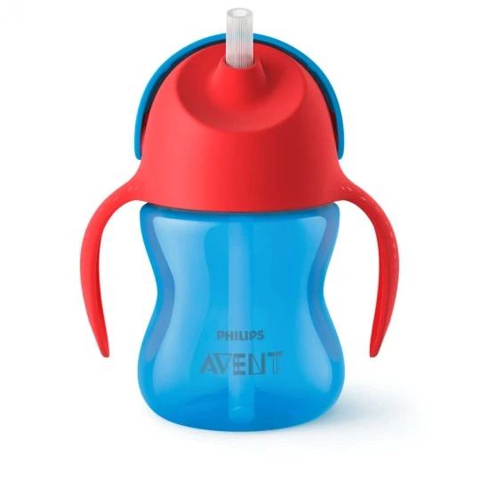 AVENT Hrnček so slamkou pre chlapca 1 ks