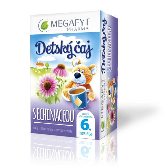 MEGAFYT Detský čaj s echinaceou 20 x 2 g