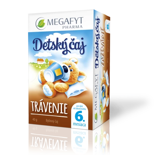 MEGAFYT Detský čaj trávenie 20 x 2 g