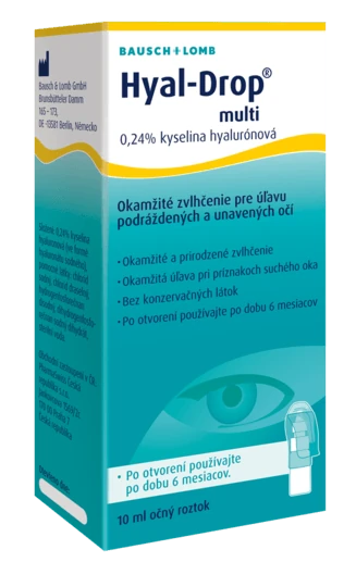 HYAL-DROP Multi očné kvapky 10 ml