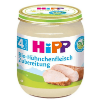 HiPP Príkrm BIO kuracie mäso pyré 125 g