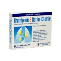 BROMHEXIN 8 Berlin-Chemie 25 tabliet