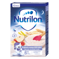 NUTRILON Obilno-mliečna kaša krupicová good night 225 g