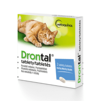 DRONTAL Pre mačky 2 tablety