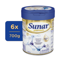 SUNAR Premium 4 700 g - balenie 6 ks