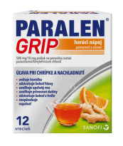 PARALEN Grip horúci nápoj pomaranč a zázvor 12 vrecúšok