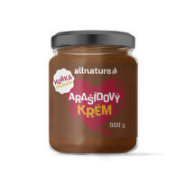 ALLNATURE Arašidový krém s horkou čokoládou 500 g