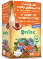 HERBEX Pravidelné vyprázdňovanie 10 x 6g + 10 x 8g