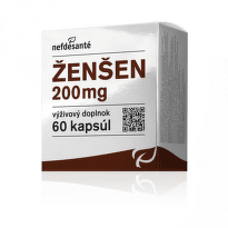 NEFDESANTÉ Ženšen 200 mg 60 kapsúl