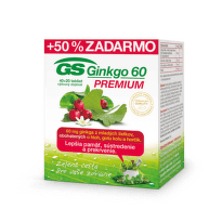 GS Ginkgo premium 40 + 20 tabliet ZADARMO